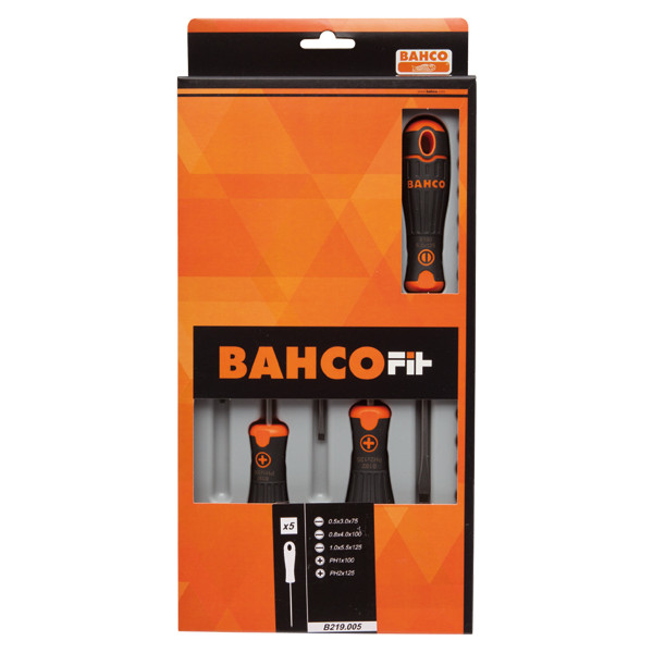JUEGO DESTORNILLADOR BAHCOFIT B219.005 BAHCO