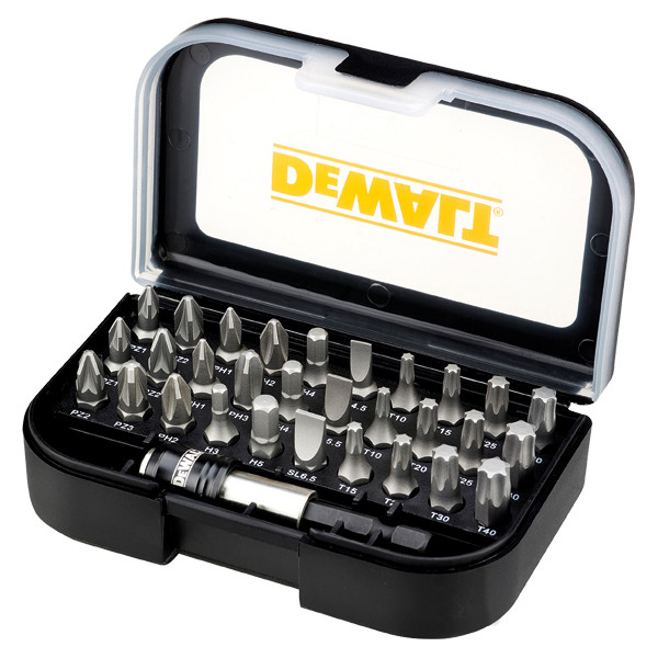 JUEGO PUNTAS + ADAPTADOR DEWALT