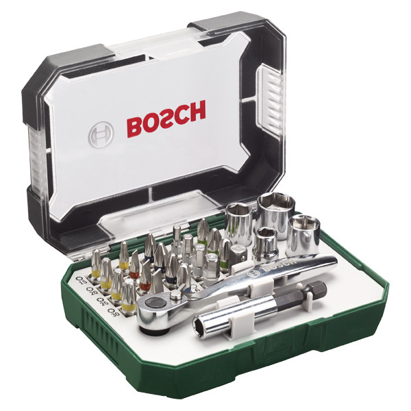 SET ATORNILLAR CON CARRACA BOSCH