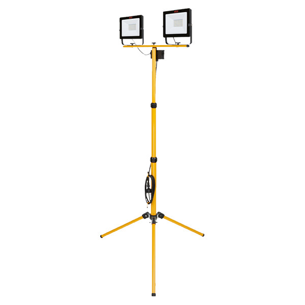PROYECTOR LED CON TRÍPODE 2X50W TAYG