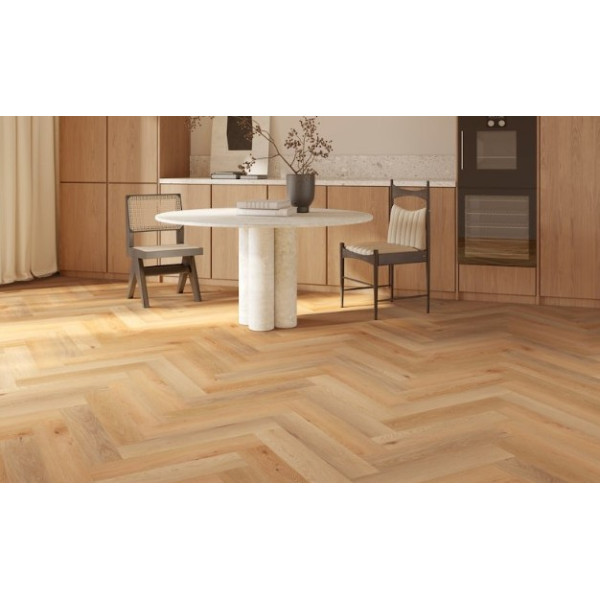 Vinilo SPC Ana Herringbone Cerezo (Caja de 1,56m2)