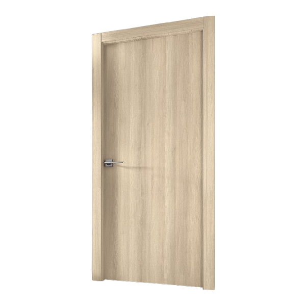 Puerta Entrada Blindada Lisa Vinilica Olmo Claro