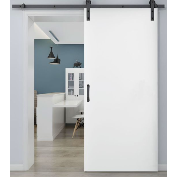 Puerta Corredera Lisa Lacada Guia Granero