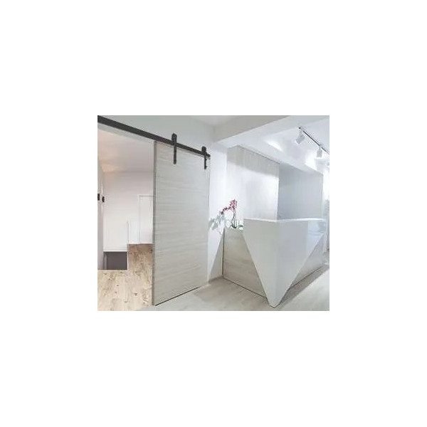 Puerta Corredera Lisa Vinilica Guia Granero