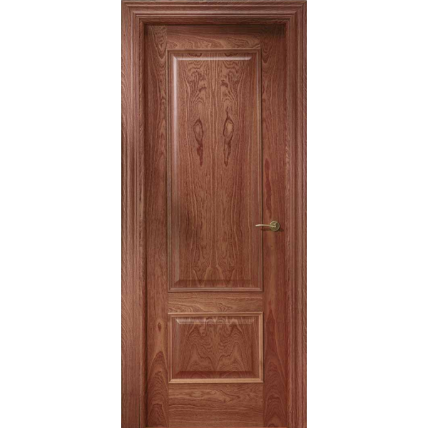 Puerta Nº2R Sapely Rameado Barnizada , bajo relieve rebatida
