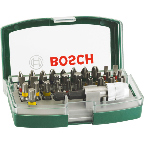 SET ATORNILLAR 32 PIEZAS CON PUNTAS DE SEGURIDAD BOSCH