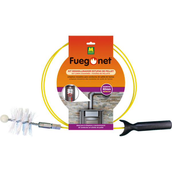 KIT DESHOLLINADOR PELLET DE FUEGO NET