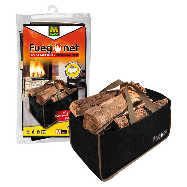 BOLSA PARA LEÑA DE FUEGO NET