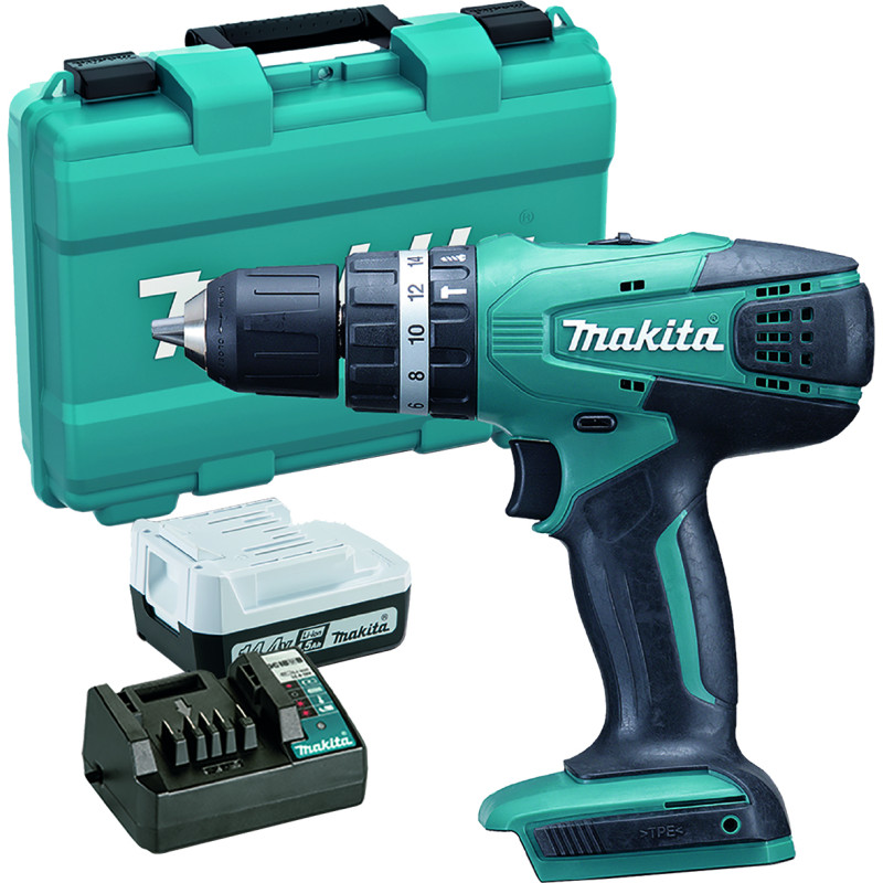 Taladro Combinado Makita 18V. HP457DWE